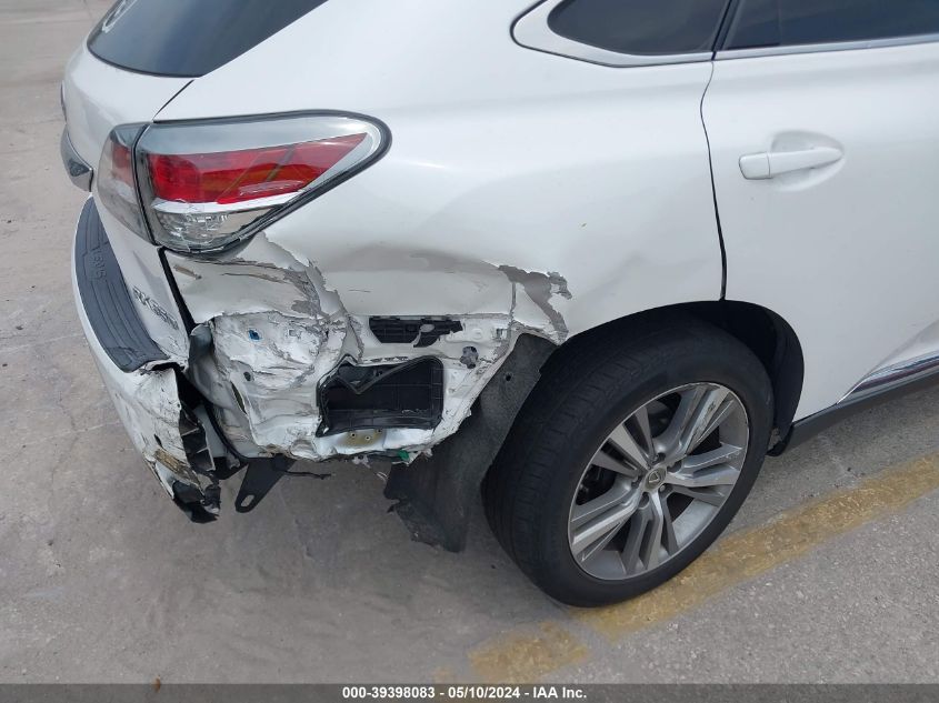 2015 Lexus Rx 350 VIN: 2T2ZK1BA8FC189262 Lot: 39398083