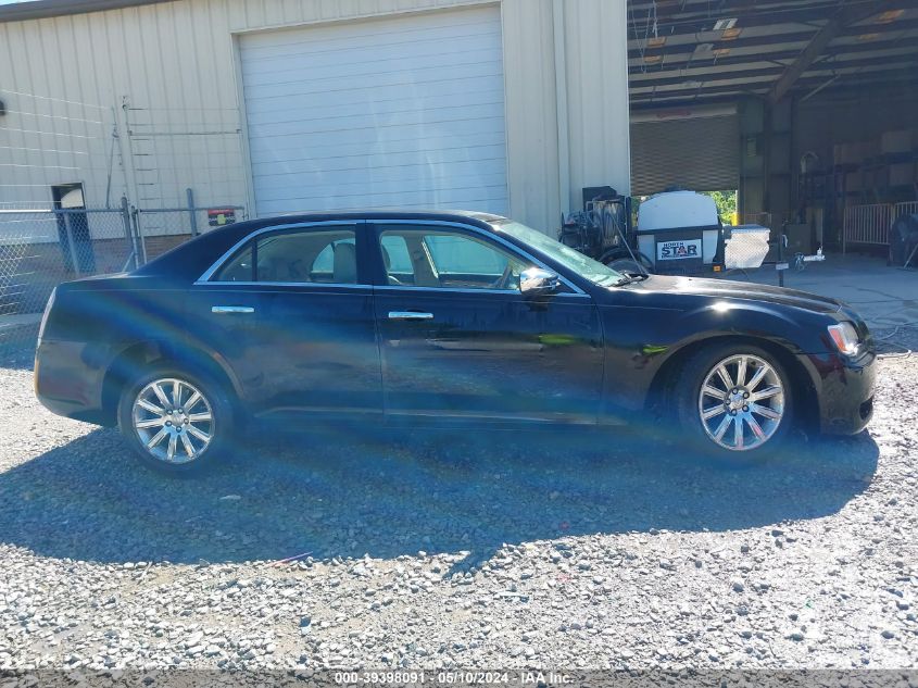 2013 Chrysler 300C VIN: 2C3CCAEG9DH592763 Lot: 39398091