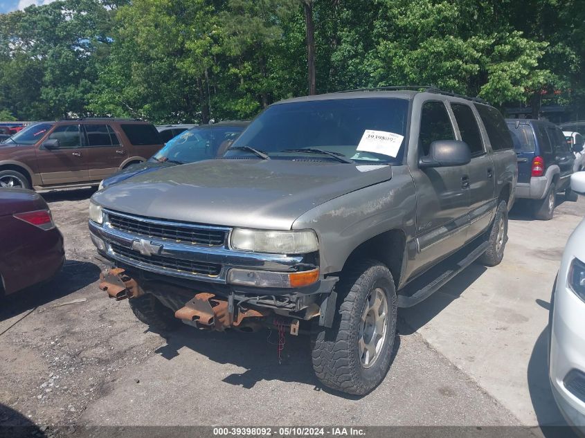 2000 Chevrolet Suburban 1500 Ls VIN: 3GNEC16T9YG186639 Lot: 39398092