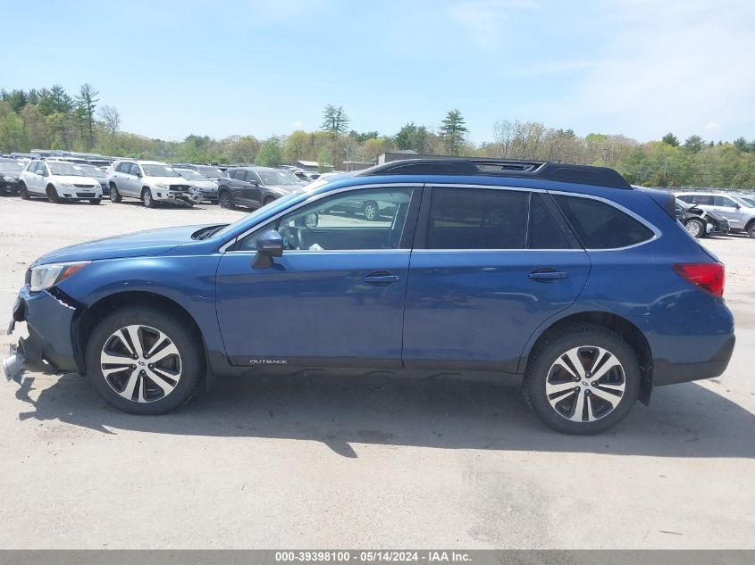 2019 Subaru Outback 2.5I Limited VIN: 4S4BSAJC4K3377073 Lot: 39398100