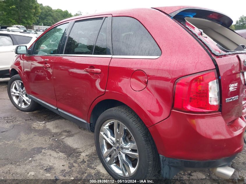 2014 Ford Edge Limited VIN: 2FMDK3KC0EBB34822 Lot: 39398112