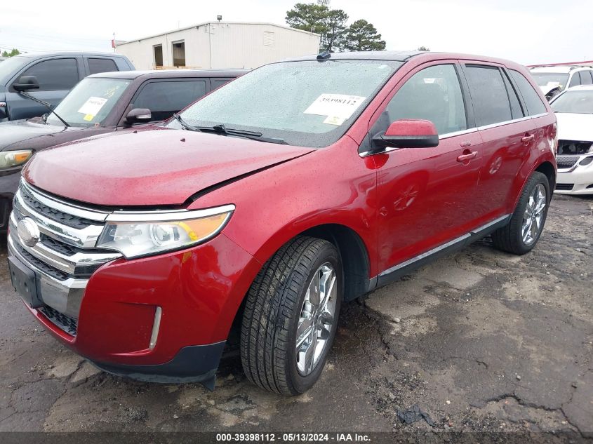 2014 Ford Edge Limited VIN: 2FMDK3KC0EBB34822 Lot: 39398112