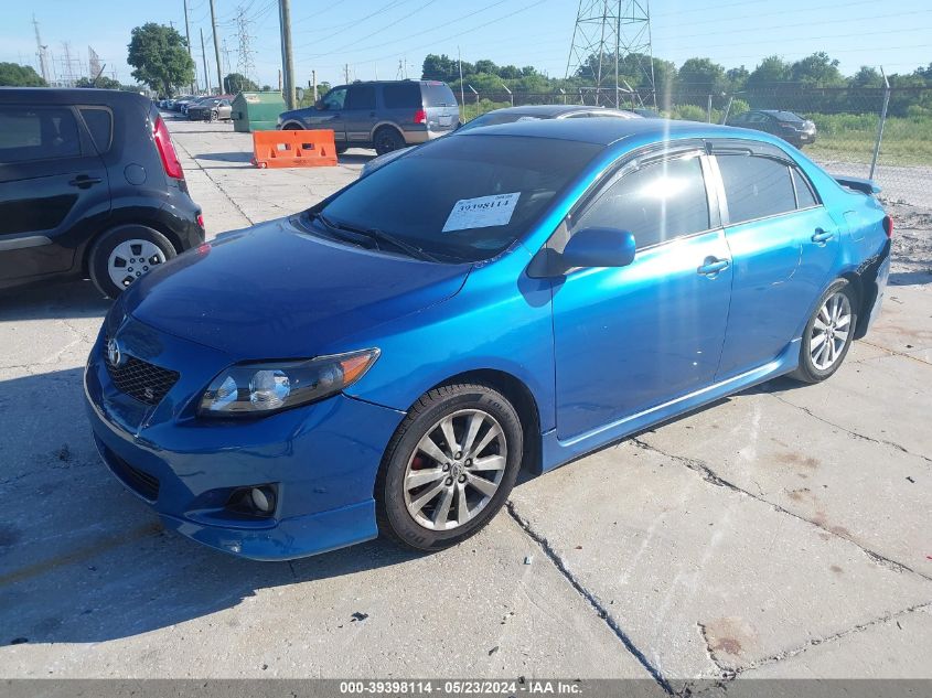 2009 Toyota Corolla S VIN: 1NXBU40E09Z086542 Lot: 39398114