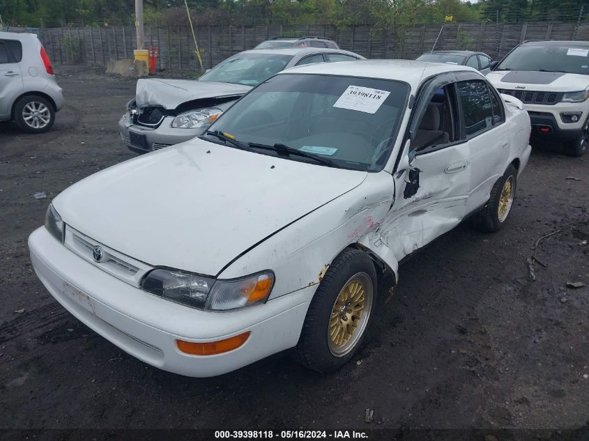 1997 Toyota Corolla Dx VIN: 1NXBB02E0VZ580938 Lot: 39398118