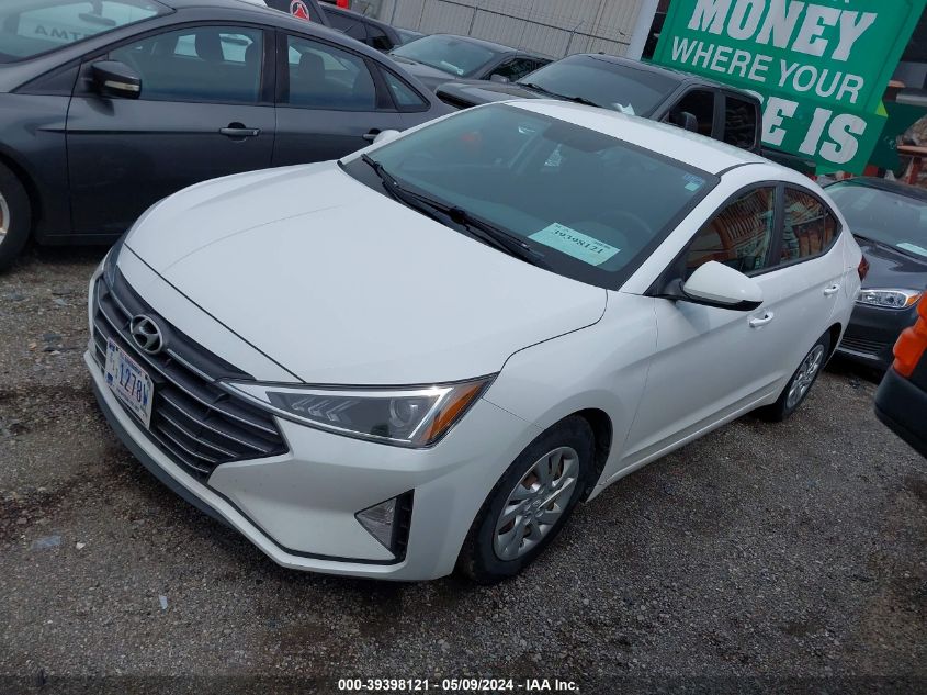 2019 HYUNDAI ELANTRA SE - 5NPD74LF6KH483293