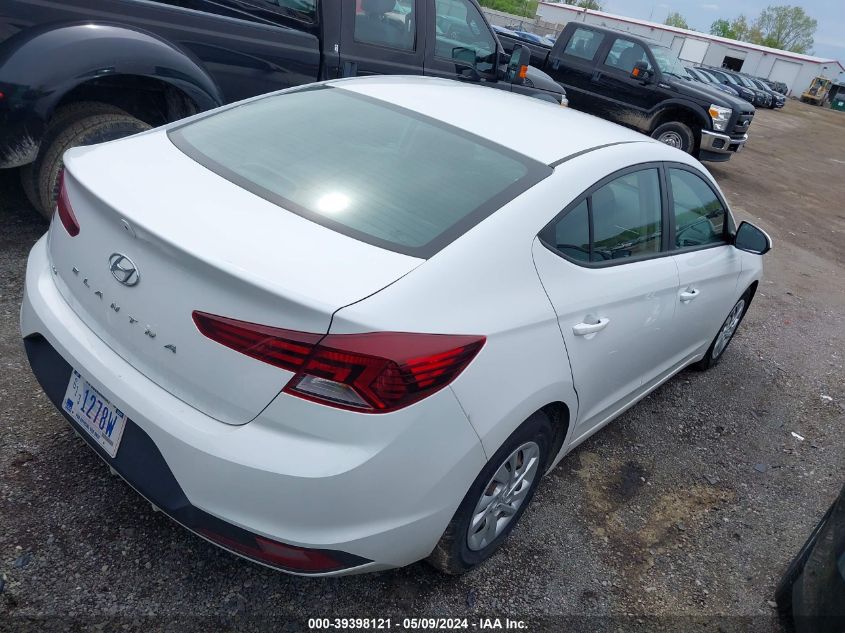 2019 HYUNDAI ELANTRA SE - 5NPD74LF6KH483293