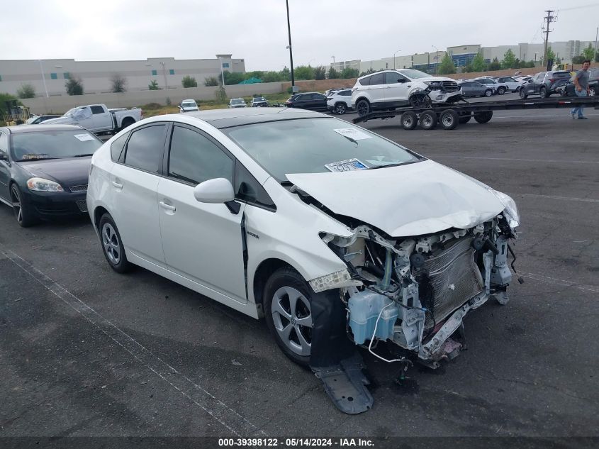 2015 Toyota Prius Three VIN: JTDKN3DUXF0445539 Lot: 39398122