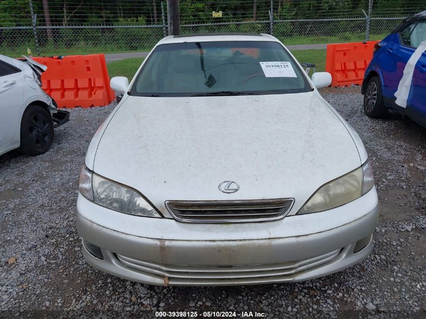 2000 Lexus Es 300 VIN: JT8BF28G2Y0266246 Lot: 39398125