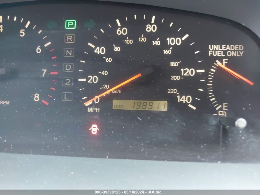 2000 Lexus Es 300 VIN: JT8BF28G2Y0266246 Lot: 39398125