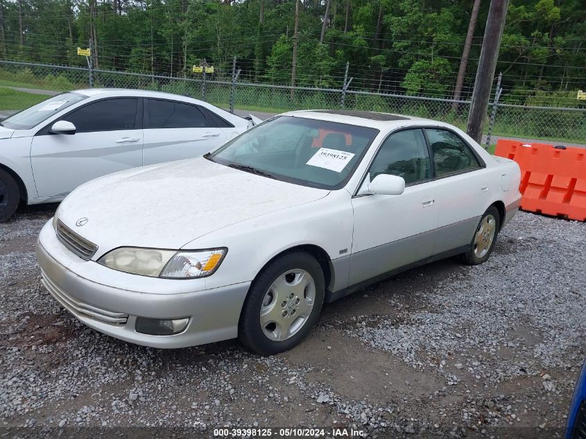 2000 Lexus Es 300 VIN: JT8BF28G2Y0266246 Lot: 39398125