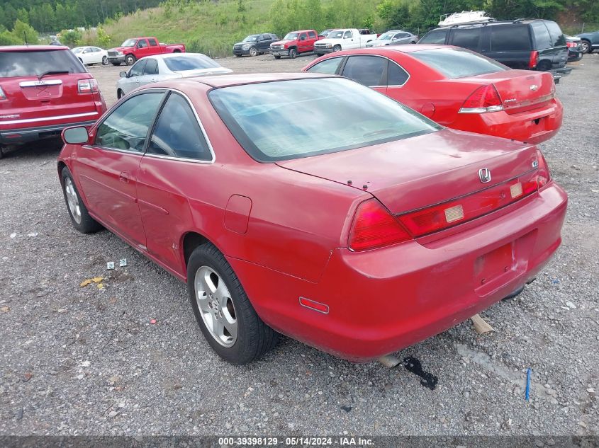 1999 Honda Accord Ex V6 VIN: 1HGCG2254XA015717 Lot: 39398129