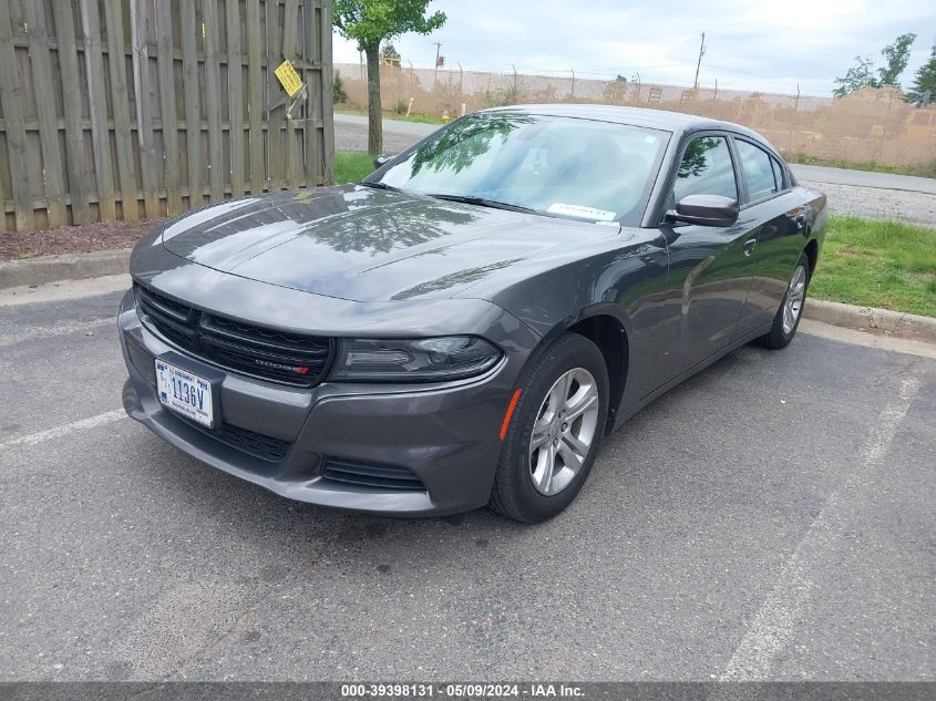 2019 Dodge Charger Sxt Rwd VIN: 2C3CDXBGXKH500626 Lot: 39398131