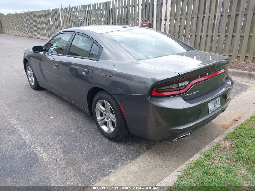 2019 Dodge Charger Sxt Rwd VIN: 2C3CDXBGXKH500626 Lot: 39398131