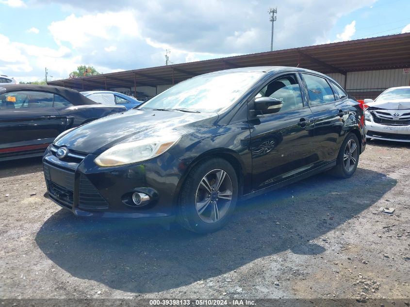 2014 Ford Focus Se VIN: 1FADP3F21EL424404 Lot: 39398133