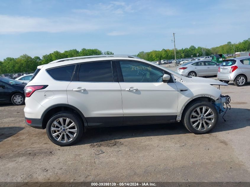 2017 Ford Escape Titanium VIN: 1FMCU9JD4HUD23300 Lot: 39398139