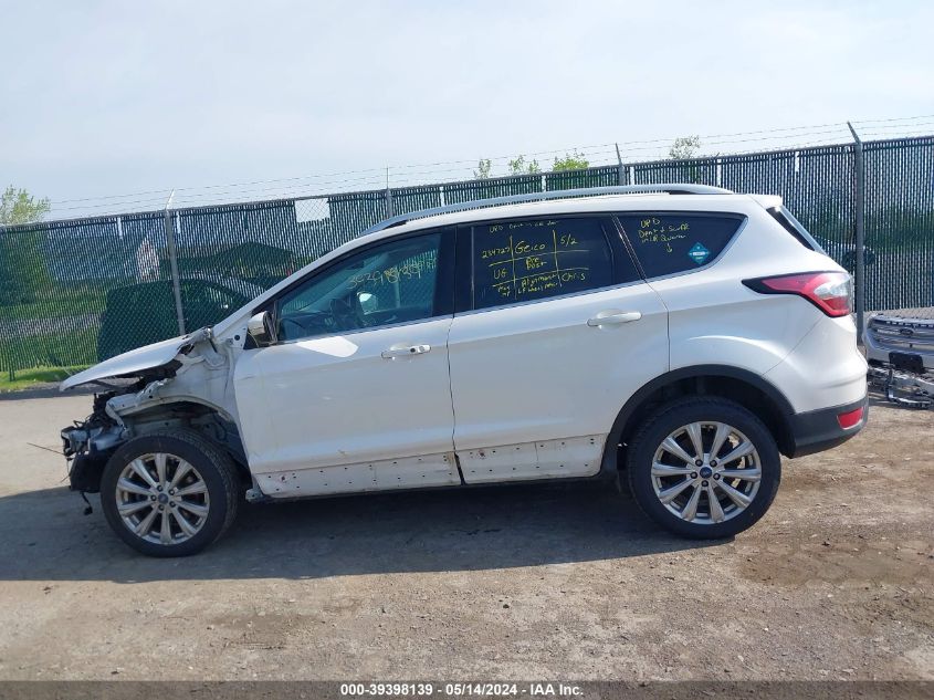 2017 Ford Escape Titanium VIN: 1FMCU9JD4HUD23300 Lot: 39398139