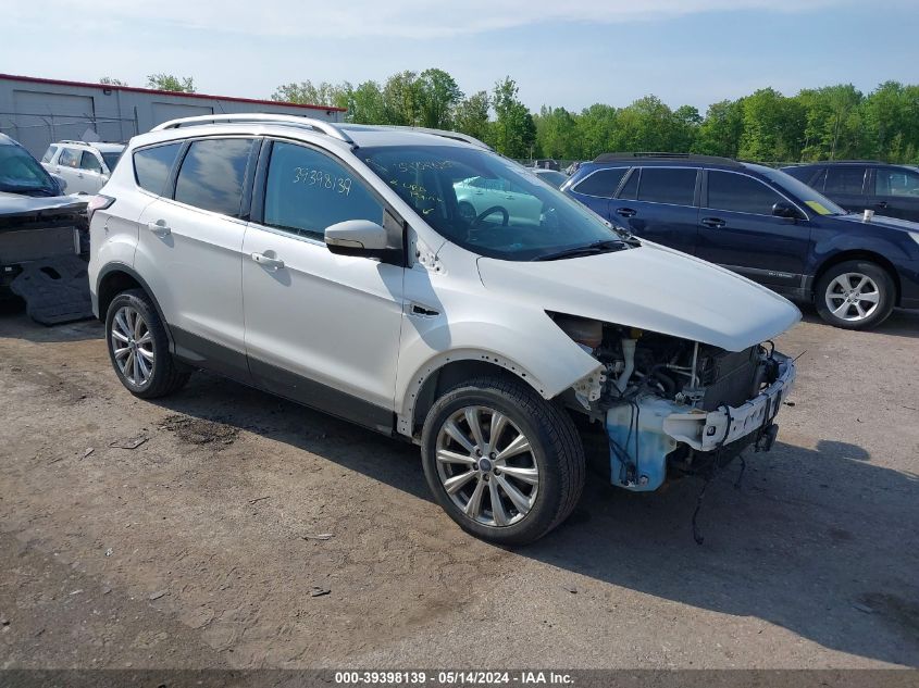 2017 Ford Escape Titanium VIN: 1FMCU9JD4HUD23300 Lot: 39398139