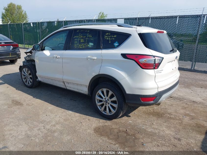 2017 Ford Escape Titanium VIN: 1FMCU9JD4HUD23300 Lot: 39398139