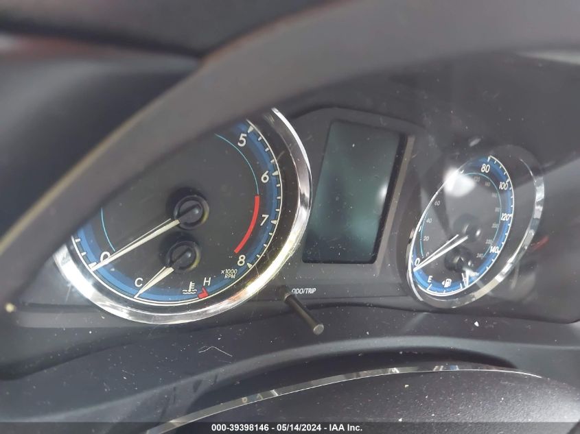 2018 TOYOTA COROLLA LE - 2T1BURHE6JC004563