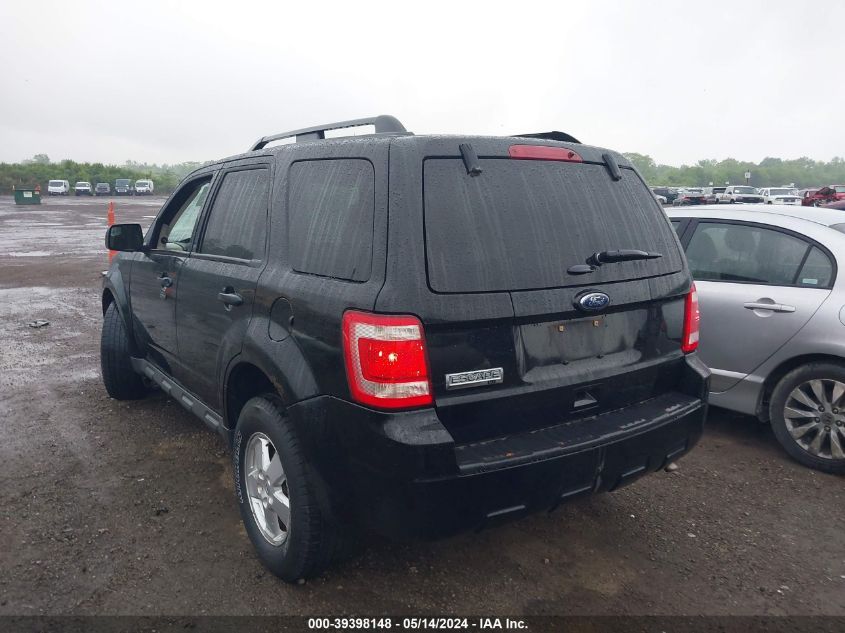 2012 Ford Escape Xlt VIN: 1FMCU9D73CK127484 Lot: 39398148