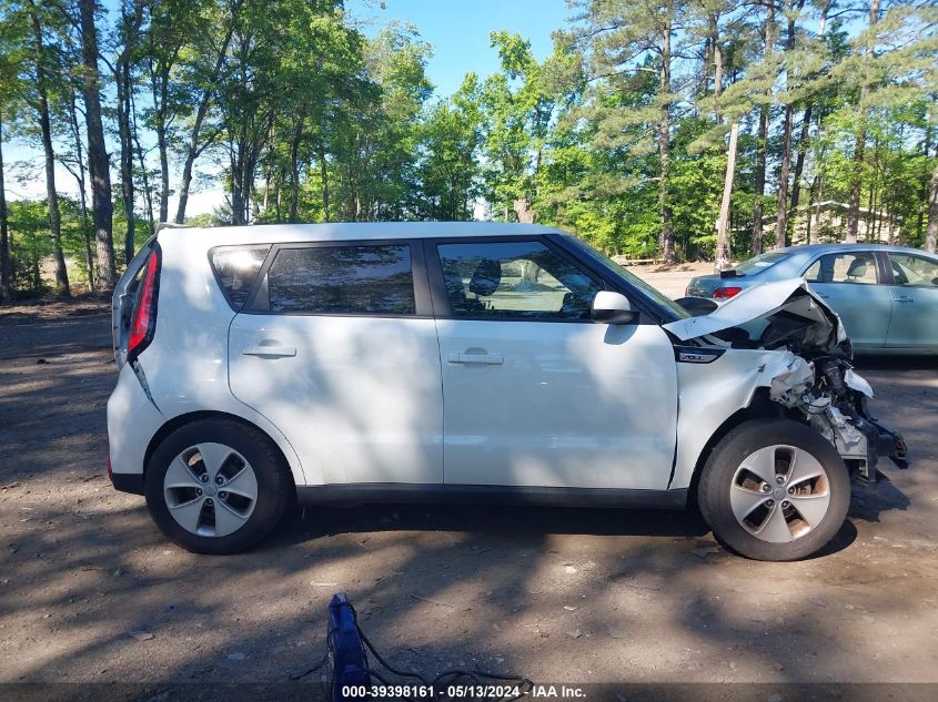 2016 Kia Soul VIN: KNDJN2A24G7401800 Lot: 39398161