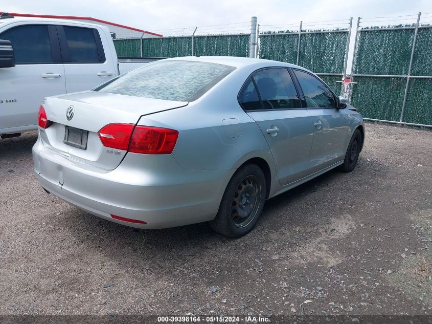 2011 Volkswagen Jetta 2.5L Se VIN: 3VWDX7AJ8BM353970 Lot: 39398164