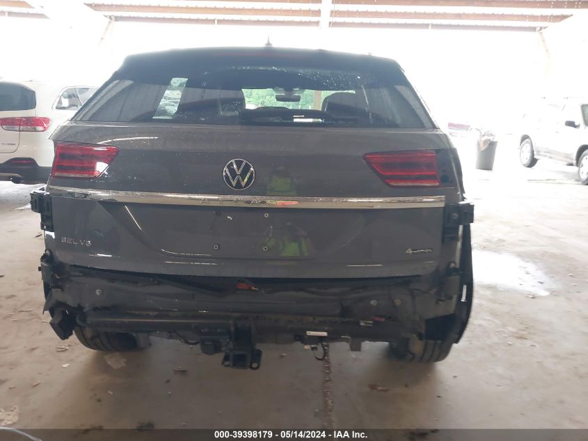 2023 Volkswagen Atlas Cross Sport 3.6L V6 Sel Premium R-Line VIN: 1V2FE2CA8PC206461 Lot: 39398179