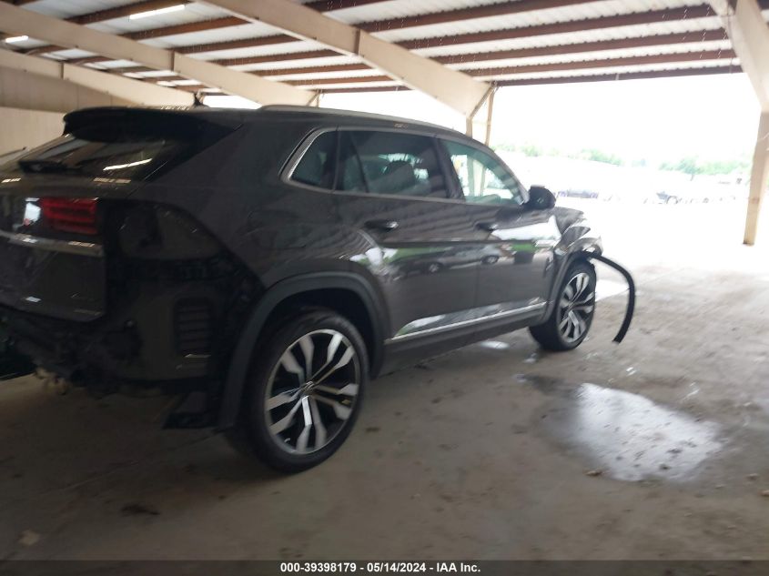 2023 Volkswagen Atlas Cross Sport 3.6L V6 Sel Premium R-Line VIN: 1V2FE2CA8PC206461 Lot: 39398179