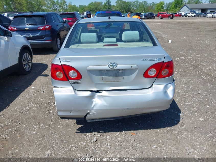 2008 Toyota Corolla Le VIN: 1NXBR32E98Z021714 Lot: 39398180