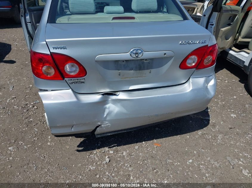 2008 Toyota Corolla Le VIN: 1NXBR32E98Z021714 Lot: 39398180