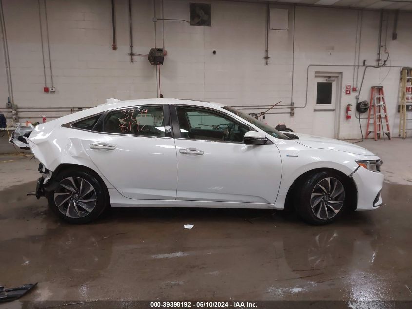 2022 Honda Insight Touring VIN: 19XZE4F96NE000248 Lot: 39398192