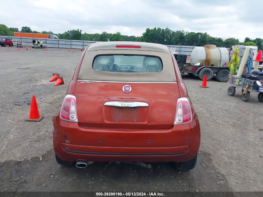 2012 Fiat 500C Pop VIN: 3C3CFFDR3CT169044 Lot: 39398198