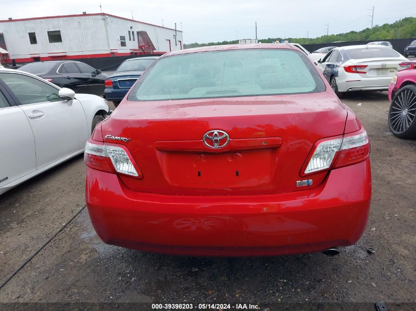 2009 Toyota Camry Hybrid VIN: 4T1BB46KX9U091167 Lot: 39398203