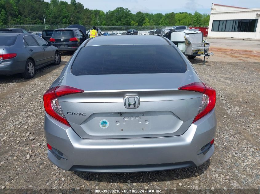 2018 Honda Civic Lx VIN: 19XFC2F58JE011157 Lot: 39398210