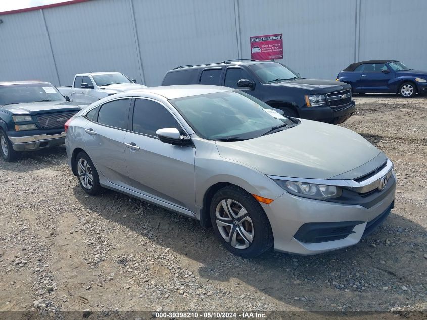 2018 Honda Civic Lx VIN: 19XFC2F58JE011157 Lot: 39398210