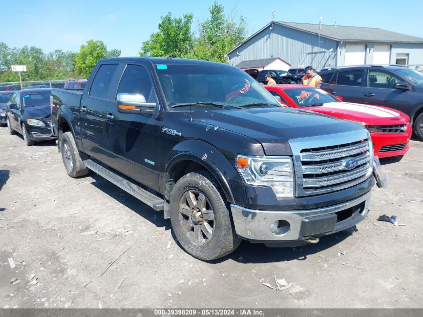 2013 Ford F-150 Lariat VIN: 1FTFW1ET3DKF64382 Lot: 39398209