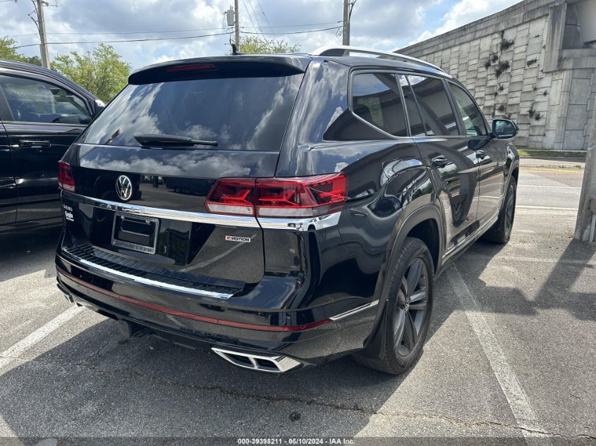 2022 Volkswagen Atlas 3.6L V6 Sel R-Line VIN: 1V2AR2CA9NC517098 Lot: 39398211