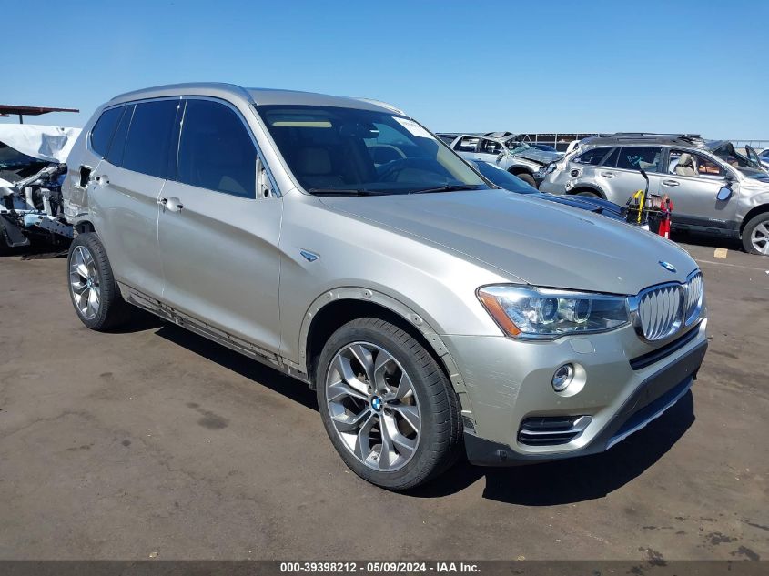 2017 BMW X3 xDrive28I VIN: 5UXWX9C50H0T13268 Lot: 39398212