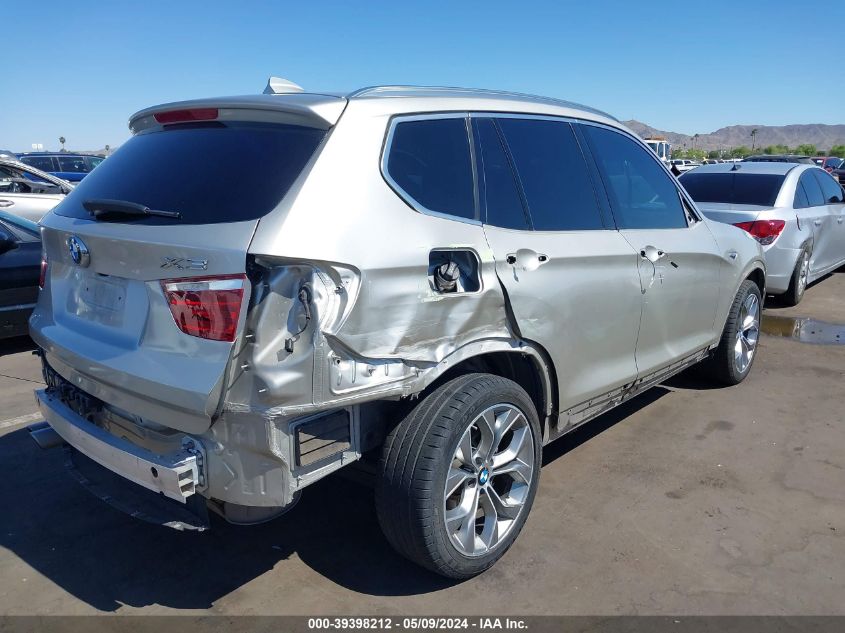 2017 BMW X3 XDRIVE28I - 5UXWX9C50H0T13268