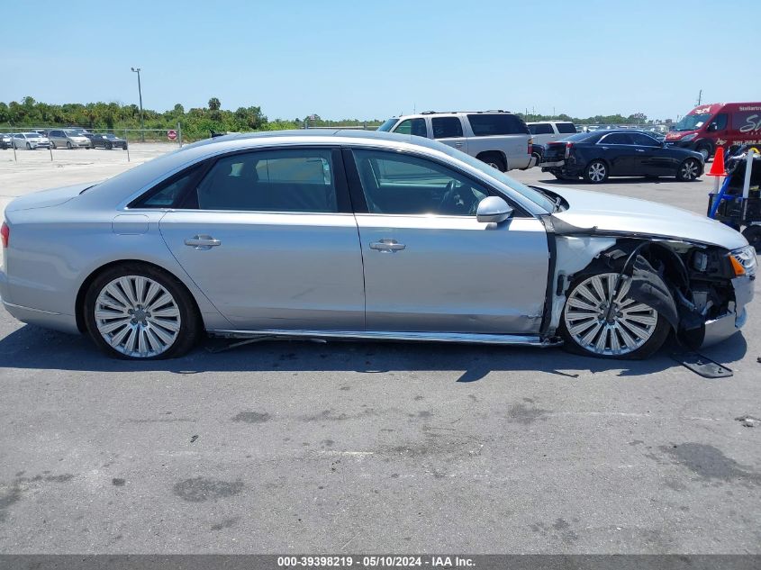 2015 Audi A8 L 3.0 Tdi VIN: WAU3MAFD6FN021428 Lot: 39398219