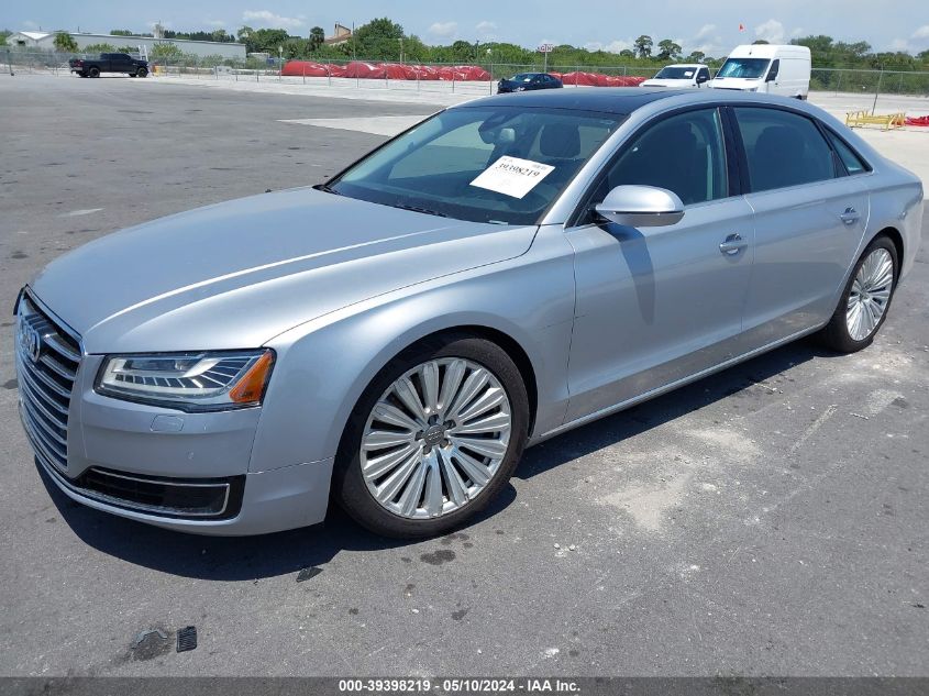 2015 Audi A8 L 3.0 Tdi VIN: WAU3MAFD6FN021428 Lot: 39398219