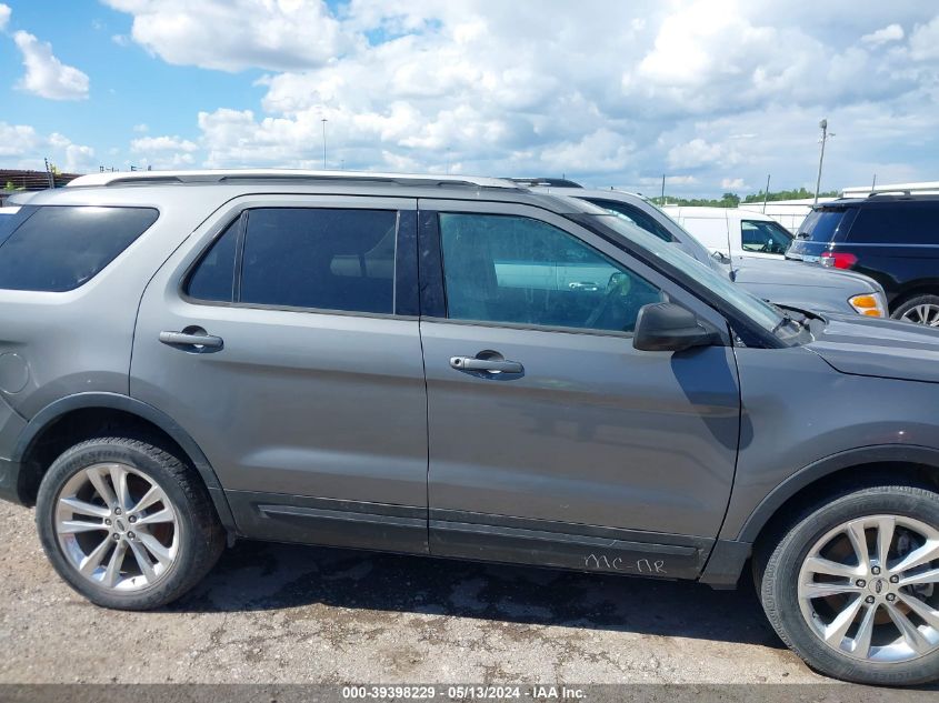 2018 Ford Explorer Xlt VIN: 1FM5K8D83JGB97829 Lot: 39398229