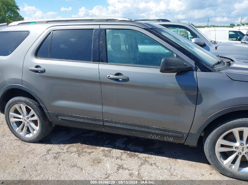 2018 Ford Explorer Xlt VIN: 1FM5K8D83JGB97829 Lot: 39398229