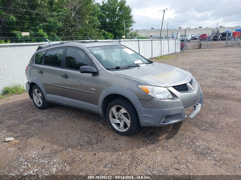 2003 Pontiac Vibe VIN: 5Y2SL62843Z478752 Lot: 39398232