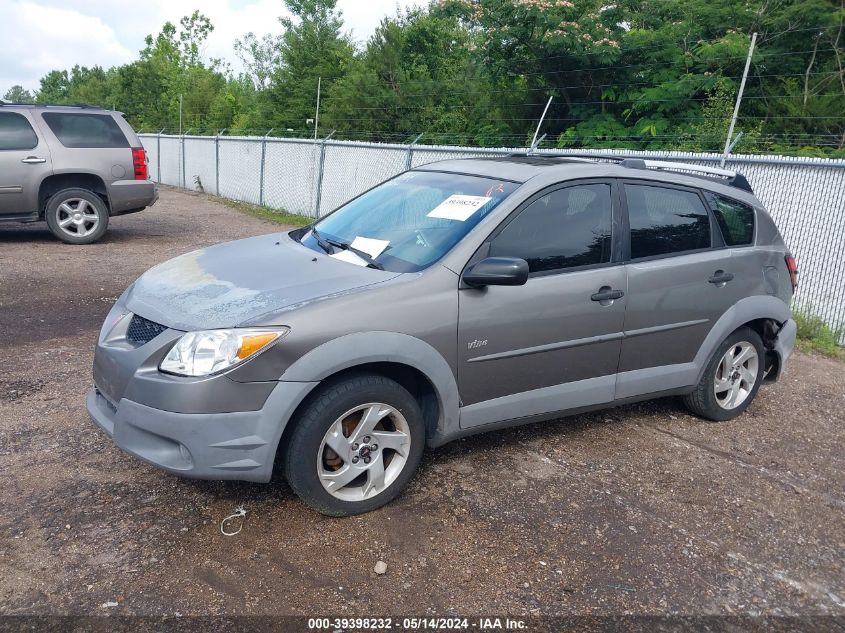 2003 Pontiac Vibe VIN: 5Y2SL62843Z478752 Lot: 39398232