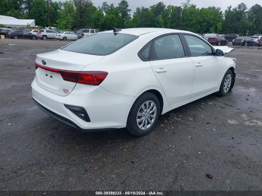 2021 Kia Forte Fe VIN: 3KPF24AD7ME265525 Lot: 39398233