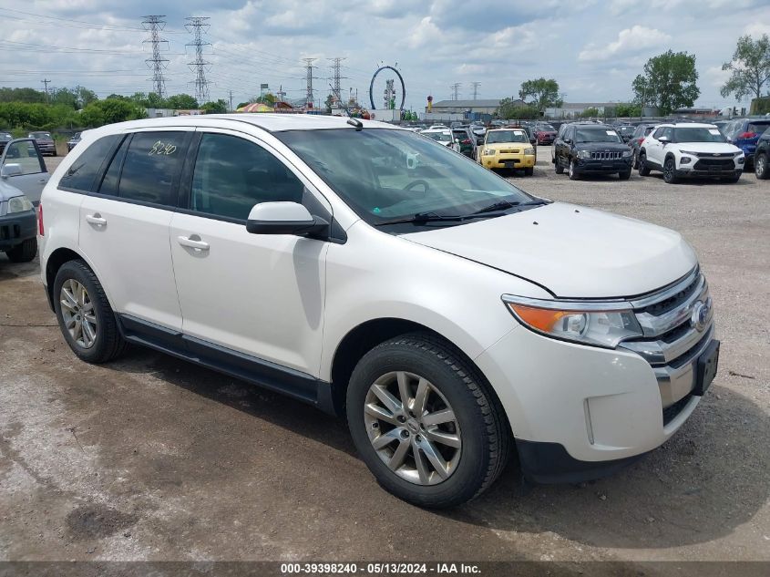 2012 Ford Edge Sel VIN: 2FMDK3J94CBA58525 Lot: 39398240