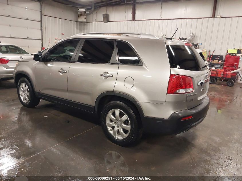 2012 Kia Sorento Lx VIN: 5XYKTDA62CG277967 Lot: 39398251