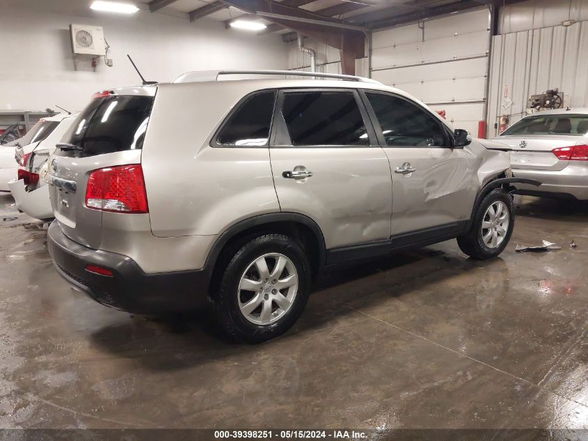 2012 Kia Sorento Lx VIN: 5XYKTDA62CG277967 Lot: 39398251