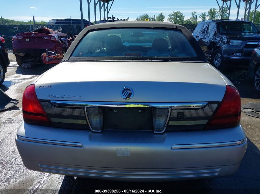 2008 Mercury Grand Marquis Ls VIN: 2MEFM75V58X634833 Lot: 39398255